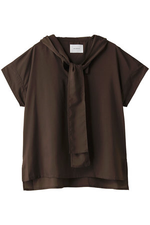 ミディウミソリッド/MIDIUMISOLIDのhooded tie wide P/O プルオーバー(110400/110402)
