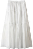 sheer tiered SK スカート