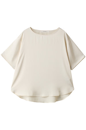 ミディウミソリッド/MIDIUMISOLIDのsatin T blouse ブラウス(110400/110402)