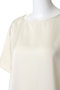 satin T blouse ブラウス ミディウミソリッド/MIDIUMISOLID