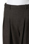 tuck curve barrel pants パンツ ミディウミソリッド/MIDIUMISOLID