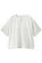 sheer slv skipper PO プルオーバー ミディウミソリッド/MIDIUMISOLID off white