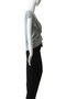 drape twist sleeveless トップス ミディウミソリッド/MIDIUMISOLID
