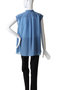 ribbon tie N/S blouse ブラウス ミディウミソリッド/MIDIUMISOLID