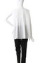 wide shirt with lace シャツ ミディウミソリッド/MIDIUMISOLID