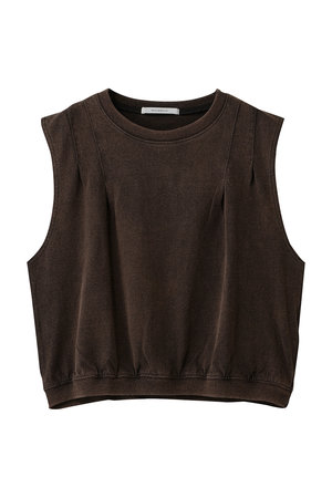 ミディウミソリッド/MIDIUMISOLIDのpigment tuck N/S PO プルオーバー(110400/110401)