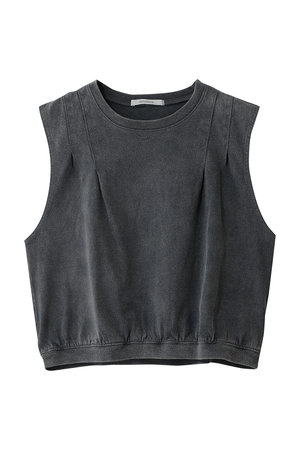 ミディウミソリッド/MIDIUMISOLIDのpigment tuck N/S PO プルオーバー(110400/110401)