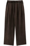 pigment tuck curve PT パンツ ミディウミソリッド/MIDIUMISOLID brown