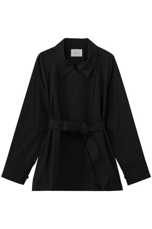 ミディウミソリッド/MIDIUMISOLIDのwrappde trench shirt シャツ(110400/110403)