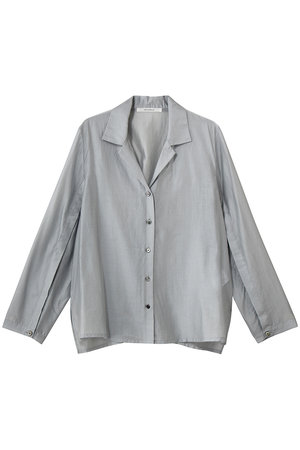 ミディウミソリッド/MIDIUMISOLIDのAir split shirt シャツ(110400/110403)