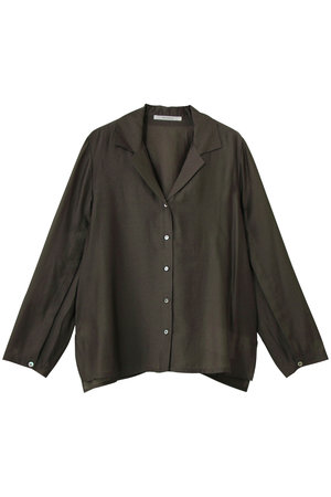 ミディウミソリッド/MIDIUMISOLIDのAir split shirt シャツ(110400/110403)