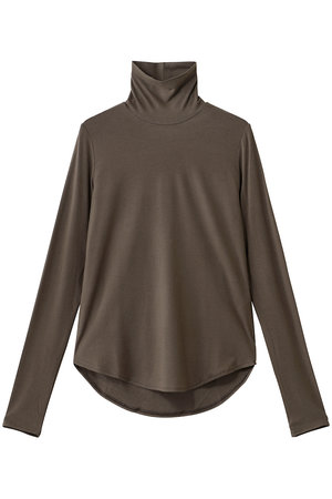 ミディウミソリッド/MIDIUMISOLIDのhi-neck round hem PO プルオーバー(110100/110103)