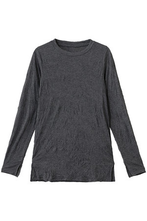 ミディウミソリッド/MIDIUMISOLIDのwrinkle sheer crew neck inner インナー(110100/110103)
