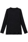 wrinkle sheer crew neck inner インナー