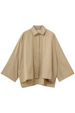 cotton /nylon  wide shirt シャツ