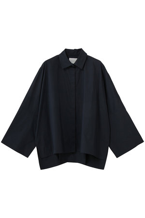 ミディウミソリッド/MIDIUMISOLIDのcotton /nylon  wide shirt シャツ(110400/110403)
