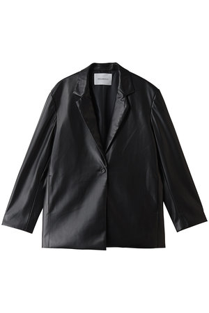 ミディウミソリッド/MIDIUMISOLIDのsoft faux leather jacket ジャケット(110800/110801)