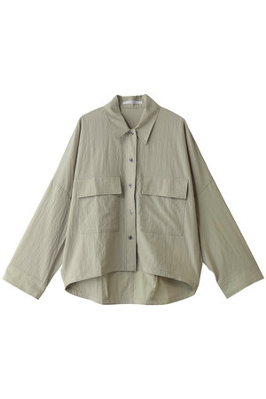ミディウミソリッド/MIDIUMISOLIDのboxy shirt シャツ(110400/110403)