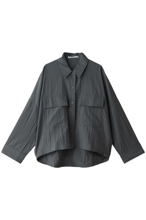 ミディウミソリッド/MIDIUMISOLIDのboxy shirt シャツ(110400/110403)