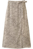 パターンラップスカート