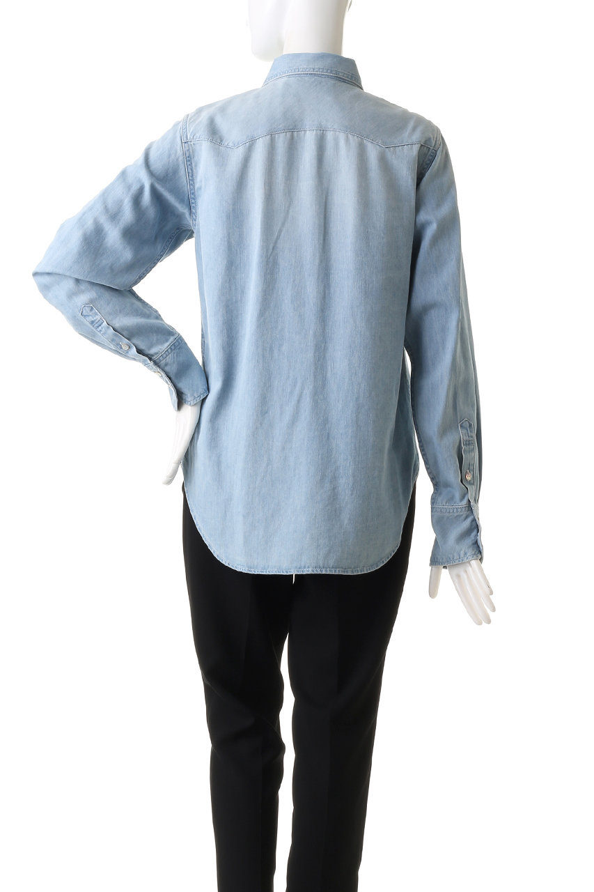 kalna デニム シャツ KALNA(カルナ)｜デニムシャツ/ブルー の通販｜ELLESHOP・(エル