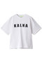 ロゴTシャツ カルナ/KALNA ホワイト