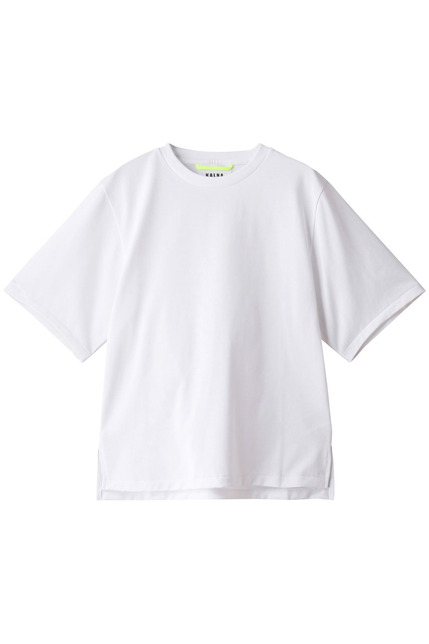 ＜ELLE SHOP＞ KALNA ウルティマ無地Tシャツ (ホワイト 0) カルナ ELLE SHOP