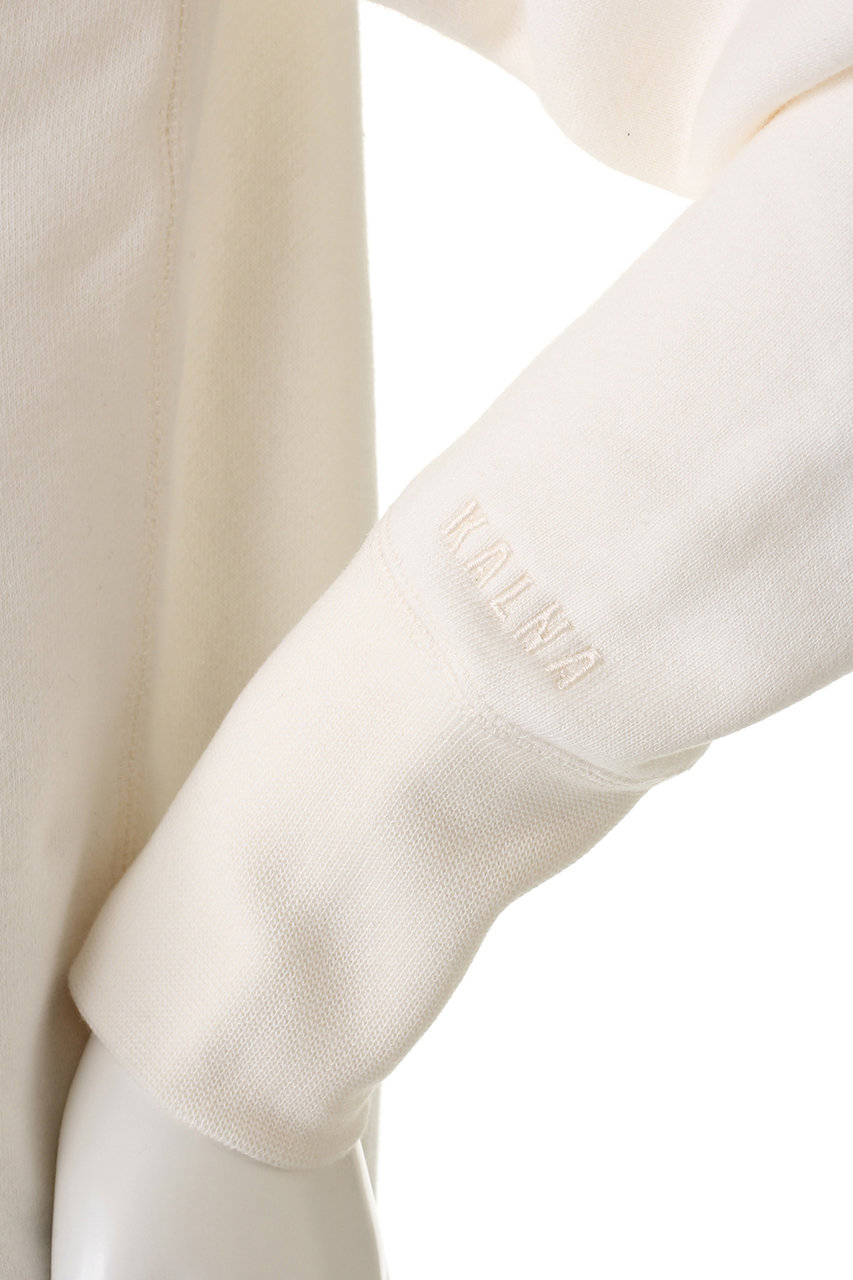 KALNA(カルナ)｜吊裏毛ジップパーカー/グレー の通販｜ELLESHOP