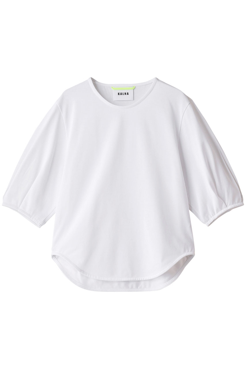 カルナ/KALNAのパフスリーブTシャツ(ホワイト/1A11209)