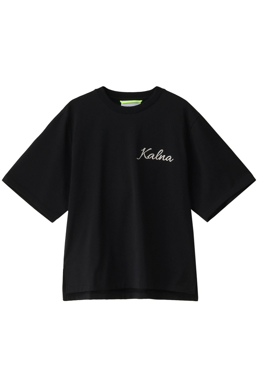 カルナ/KALNAのウルティマ 刺しゅう ロゴ Tシャツ(ブラック/1A11211)