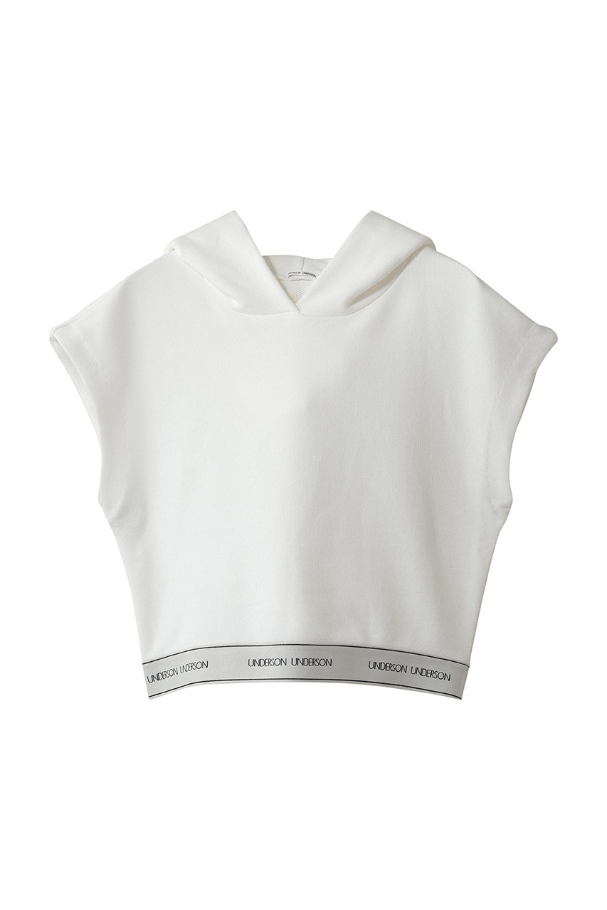 アンダーソン アンダーソン/UNDERSON UNDERSONのWASHI Sweat tops(ホワイト/UUWCT262004)