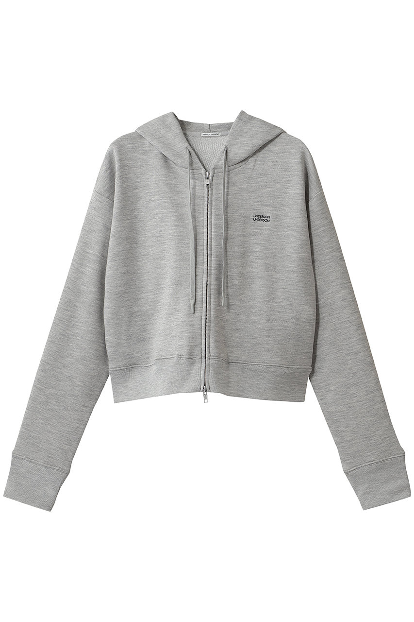 アンダーソン アンダーソン/UNDERSON UNDERSONのWASHI Sweat hoodie(グレー/UUWCT262009)