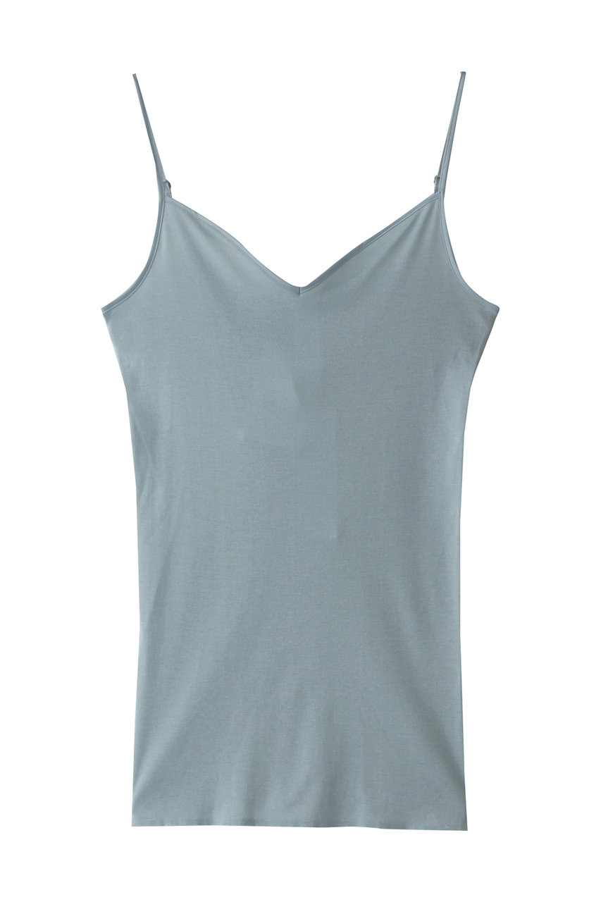 ハンロ/HANROのCOTTON SEAMLESS キャミソール(トルマリンブルー/UIH001)