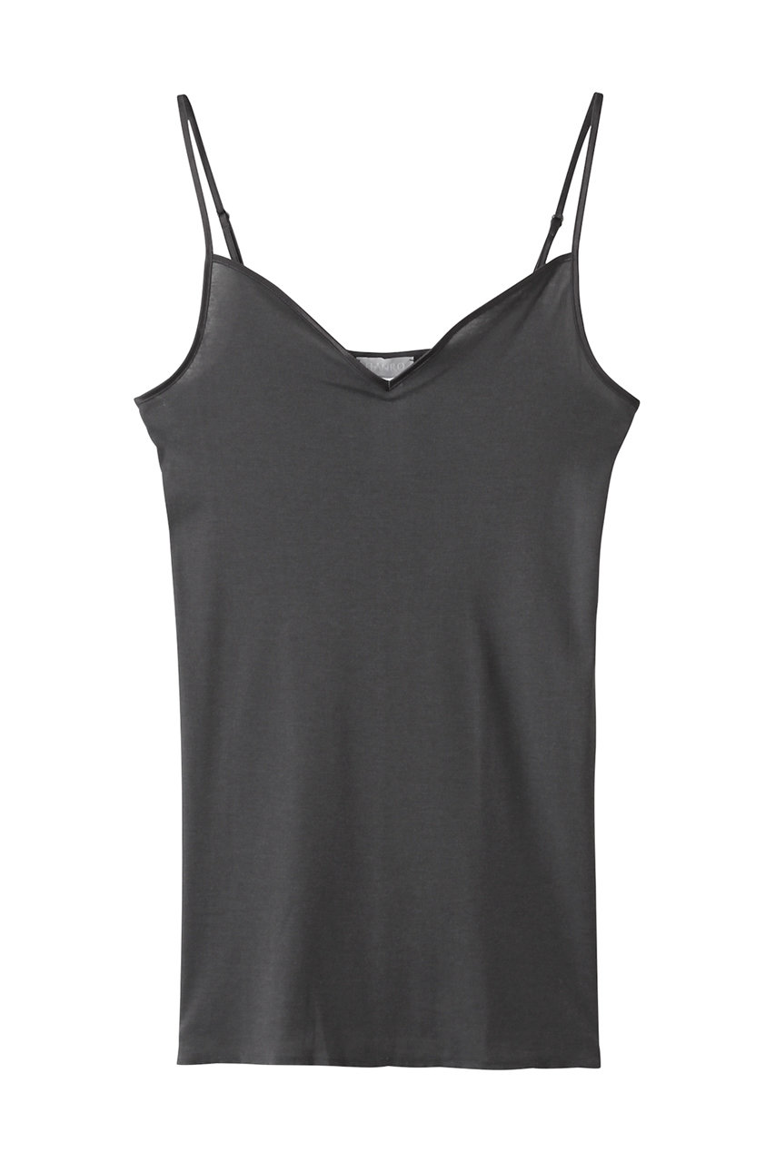 ハンロ/HANROのCOTTON SEAMLESS キャミソール(ブラックパール/UIH001)