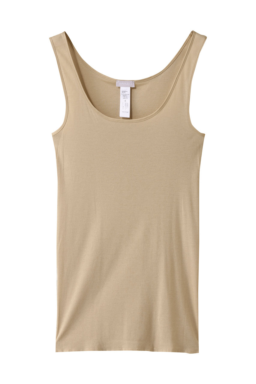 ハンロ/HANROのCOTTON SEAMLESS タンクトップ(アイスカプチーノ/UIH102)