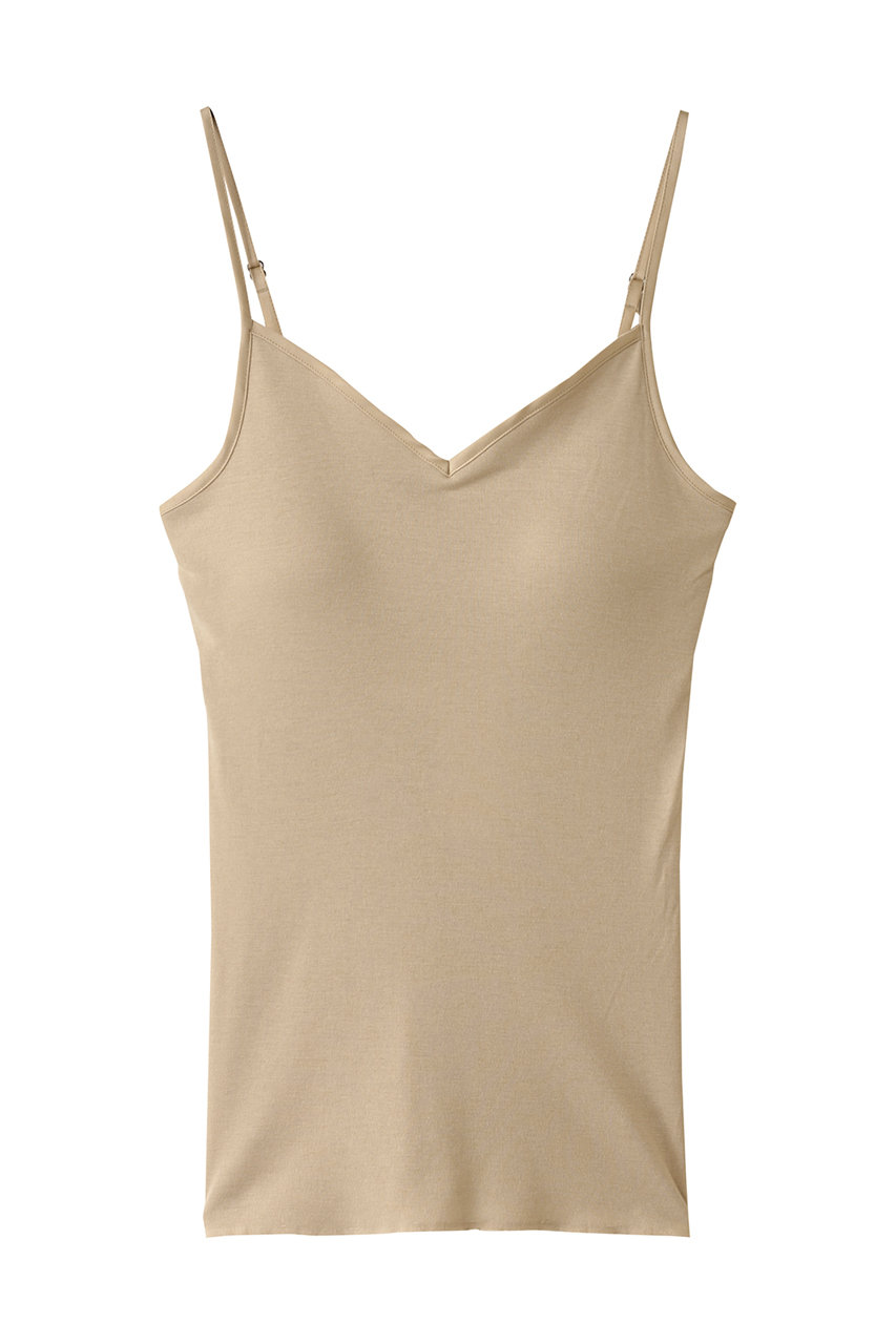 ハンロ/HANROのCOTTON SEAMLESS ブラキャミ(アイスカプチーノ/UIH501)