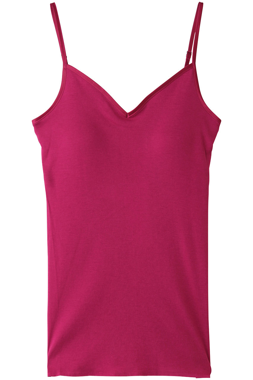 ハンロ/HANROのCOTTON SEAMLESS ブラキャミ(ライトサングリア/UIH501)