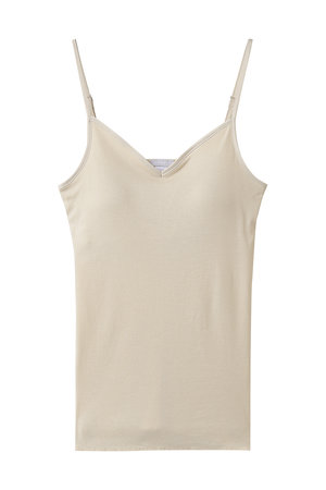 ハンロ/HANROのCOTTON SEAMLESS ブラキャミ