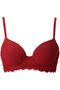 MOMENTSブラジャー ハンロ/HANRO レッド