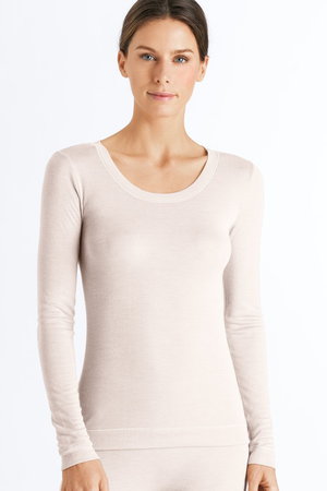 ハンロ/HANROのSILK CASHMERE長袖