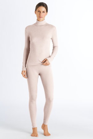 ハンロ/HANROのSILK CASHMEREロングボトム