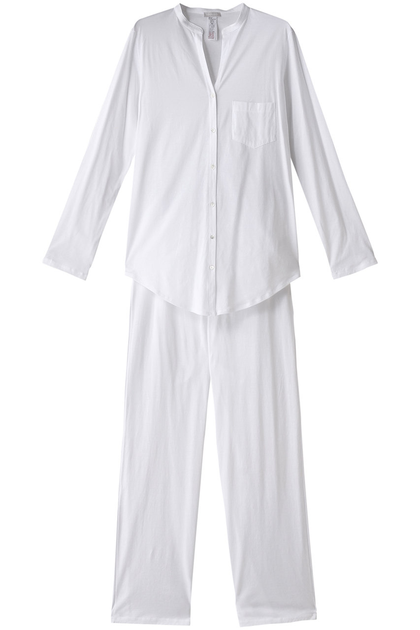 ハンロ/HANROのパジャマ(ホワイト/NIH407)