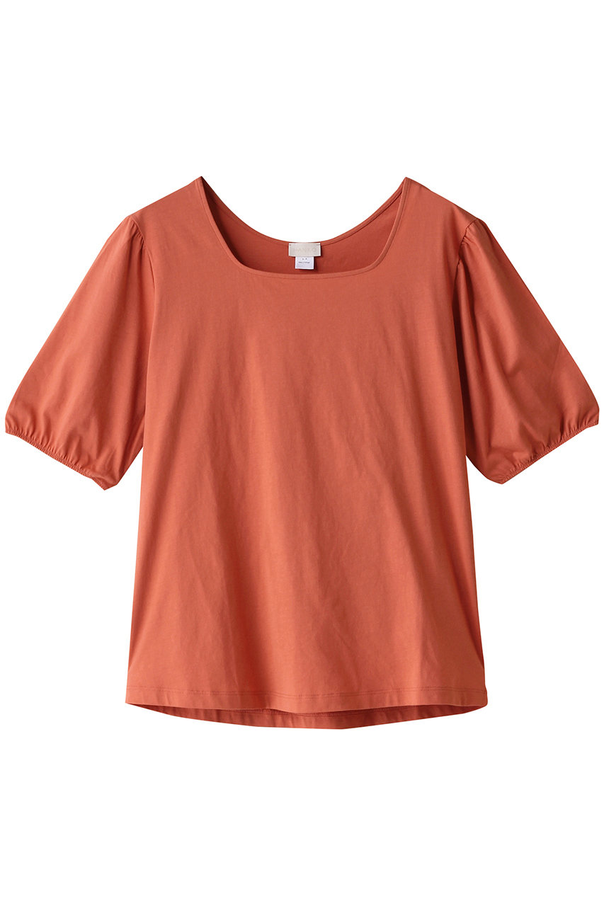 ハンロ/HANROの半袖Tシャツ(オレンジ/LIH221)
