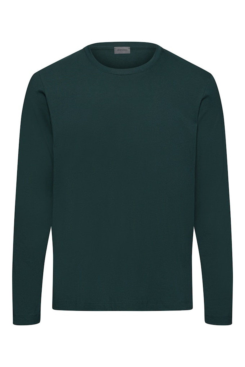 HANRO 【MEN】アウタートップス長袖 (グリーン, S) ハンロ ELLE SHOP HANRO 【MEN】アウタートップス長袖 (グリーン, S) ハンロ ELLE SHOP