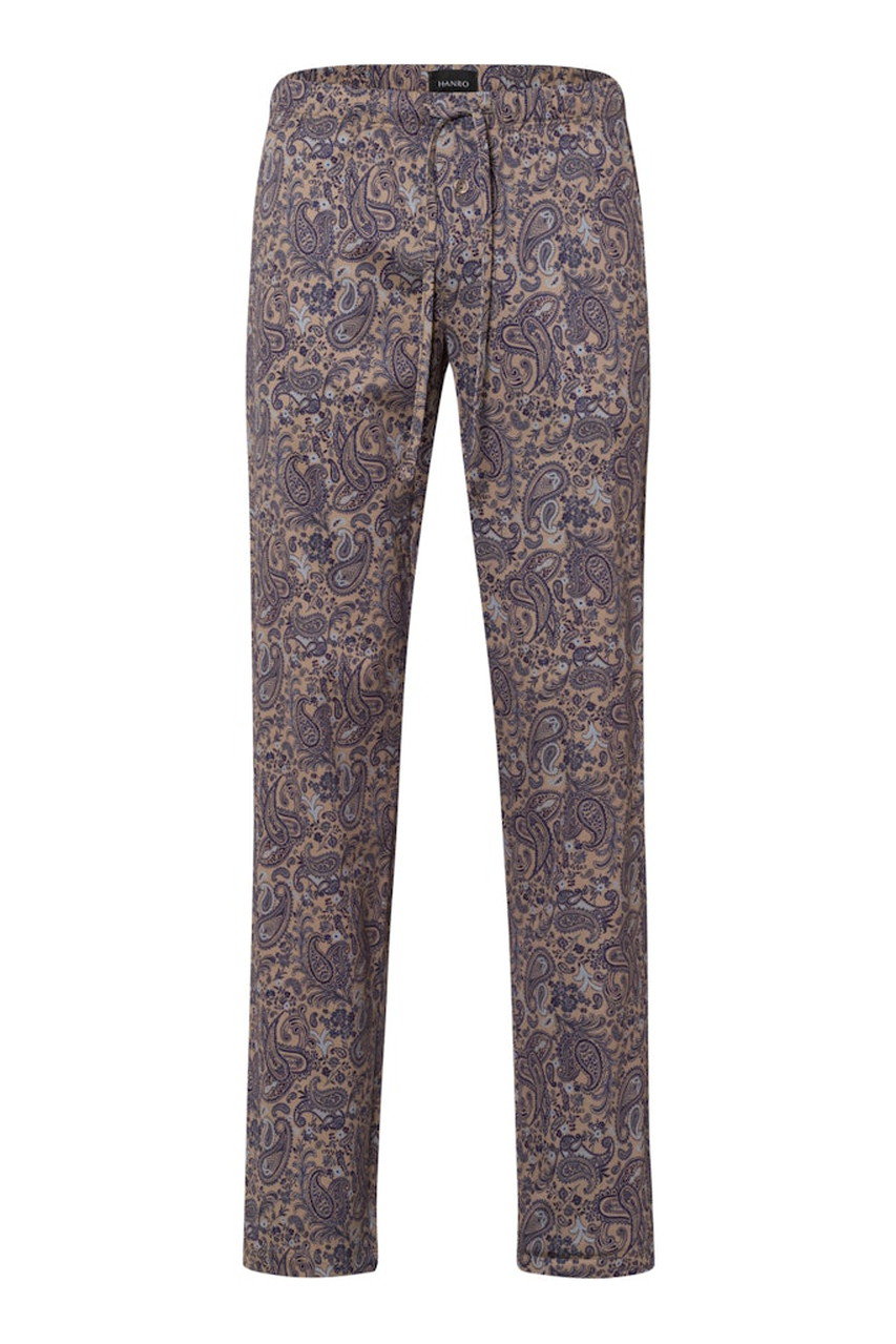 ハンロ/HANROの【MEN】ロングパンツ(パープル/MIH513)