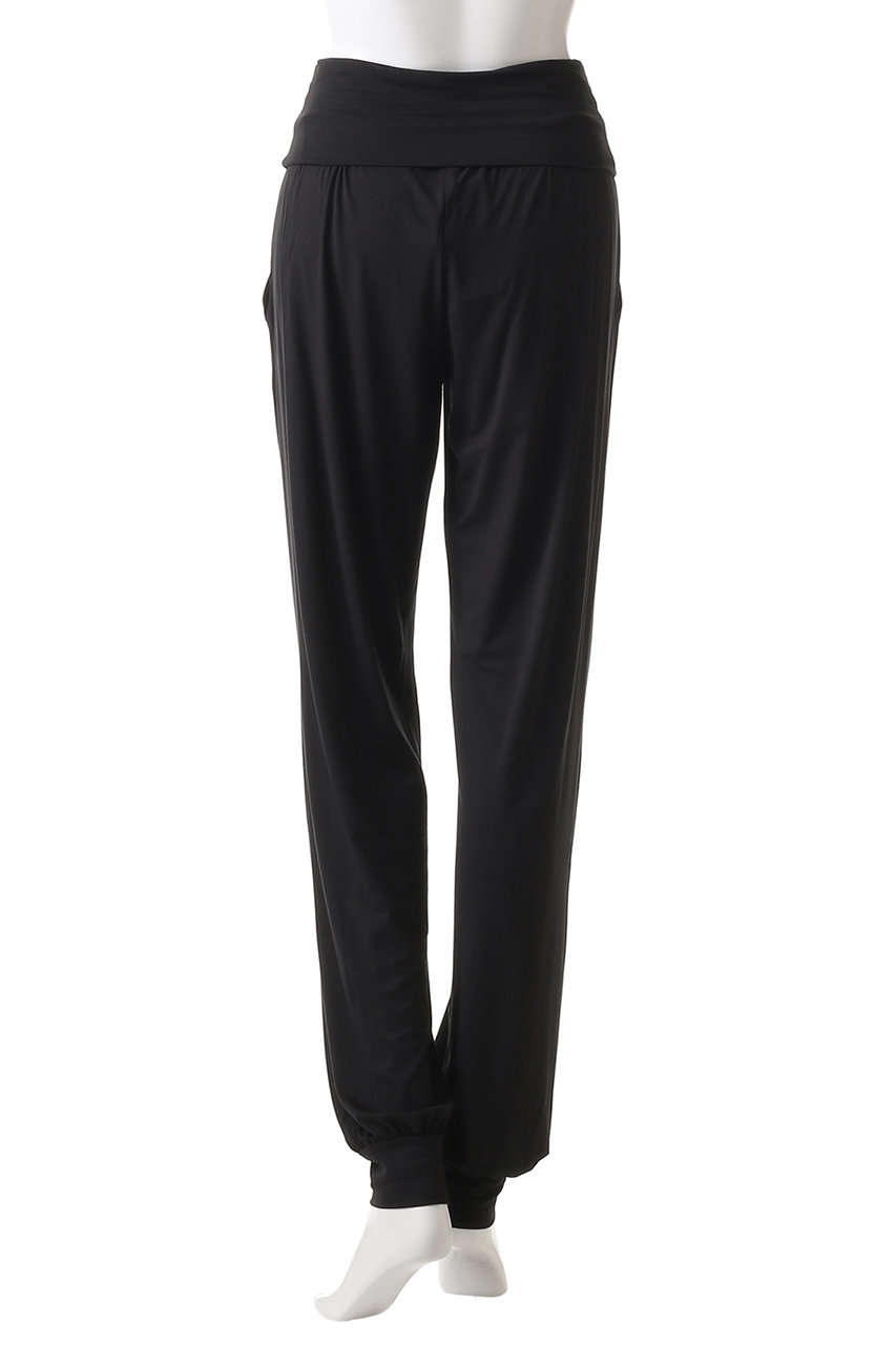 HANRO(ハンロ)｜YOGAロングパンツ/ブラック の通販｜ELLESHOP・(エル