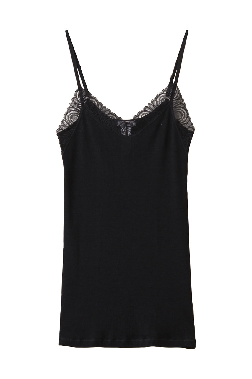 ハンロ　HANRO カップ付キャミソール　黒　75C ハンロ HANRO カップ付キャミソール 黒 75C HANRO ハンロ