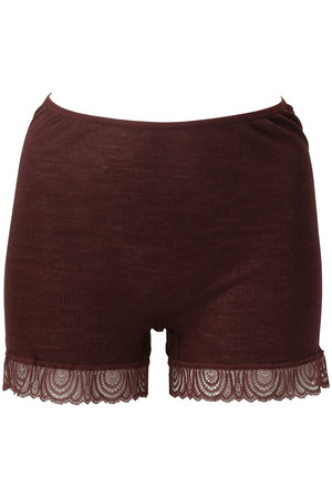 ハンロ/HANROのWOOLEN LACEショーツ(160100/160101)