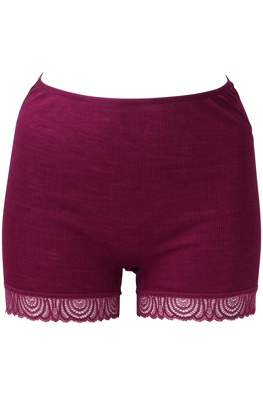 ハンロ/HANROのWOOLEN LACEショーツ(ピンクトルマリン/PIH324)