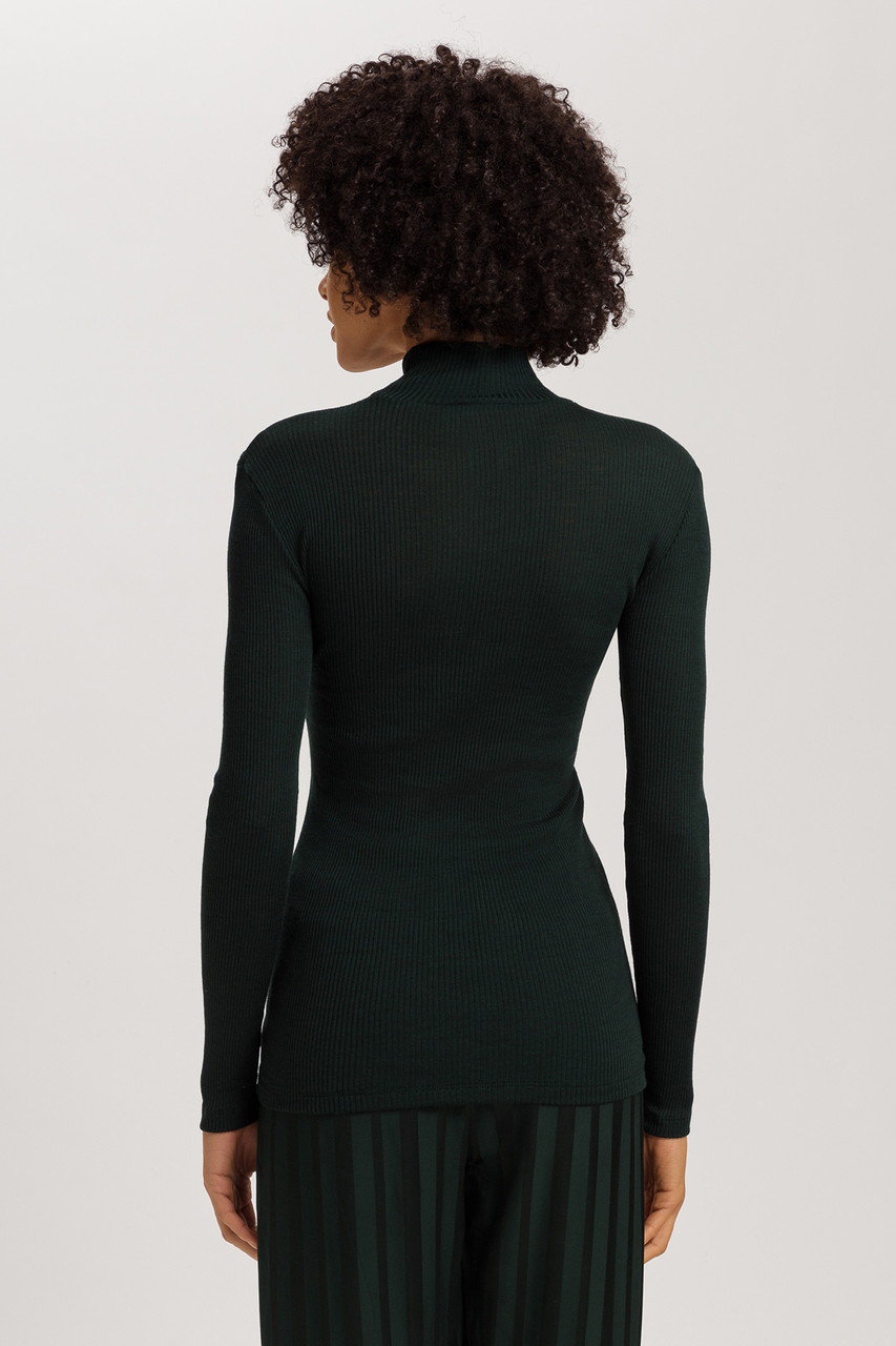 HANRO(ハンロ)｜タートルネック/グリーン の通販｜ELLESHOP・(エル